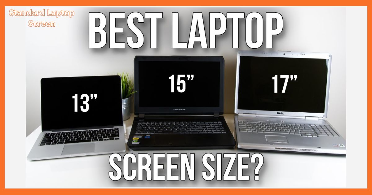 Standard Laptop Screen