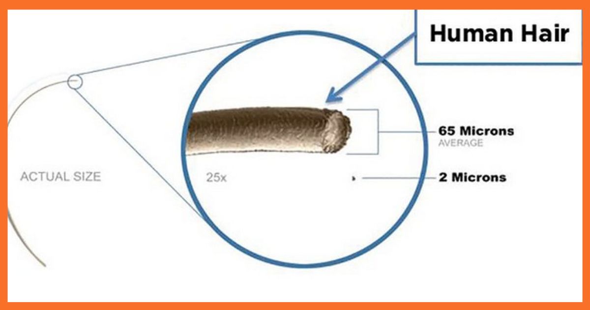  Thickness of a Human Hair