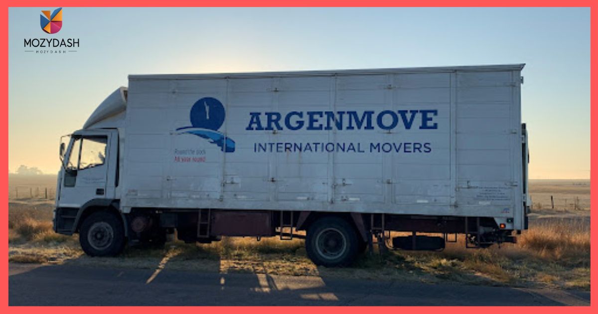 arge Moving Truck