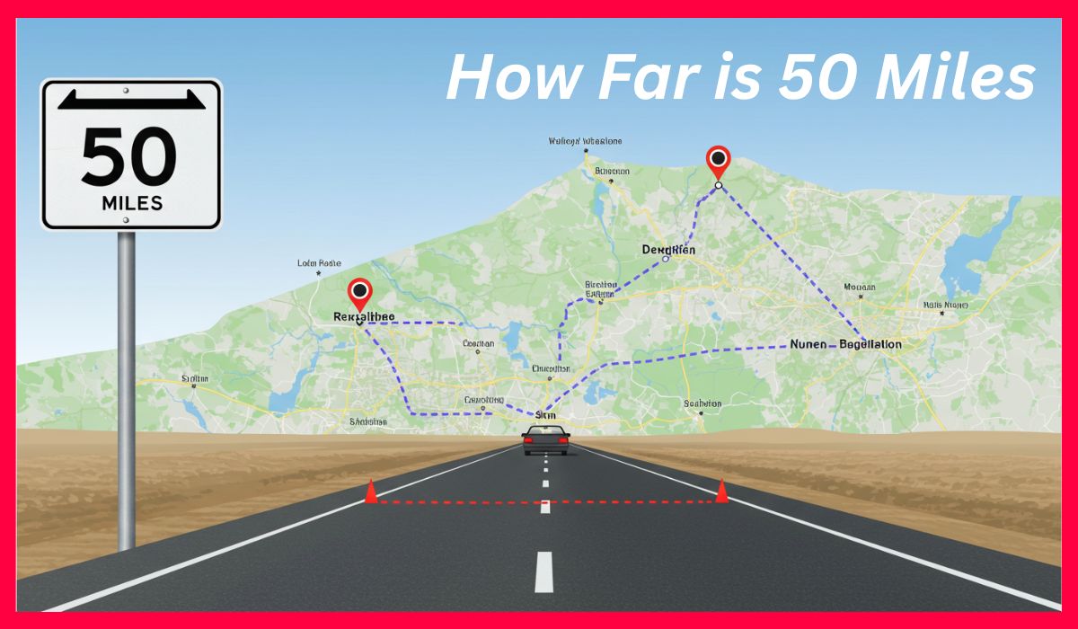 How Far is 50 Miles