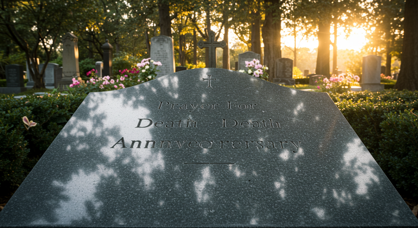 Prayer For Death Anniversary