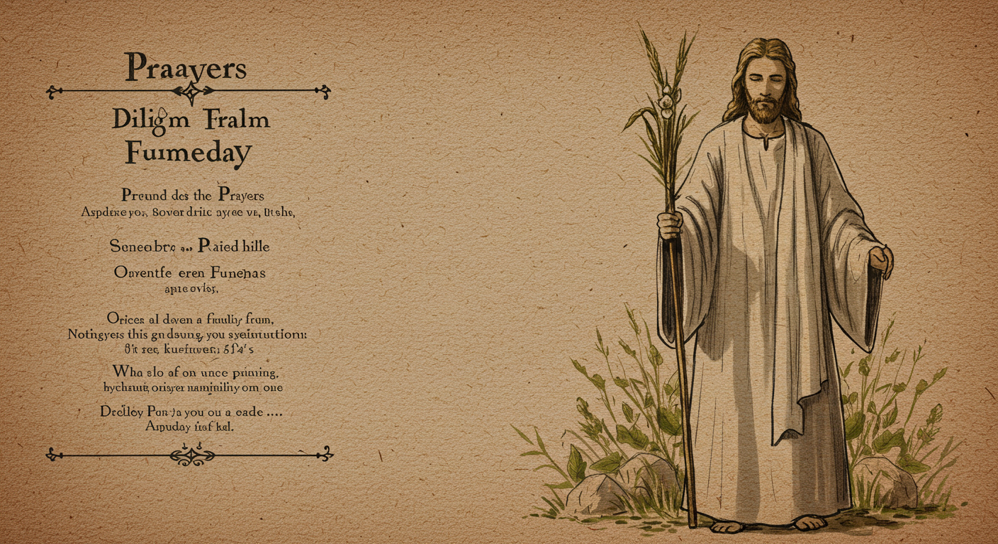 Prayers for Palm Sunday 
