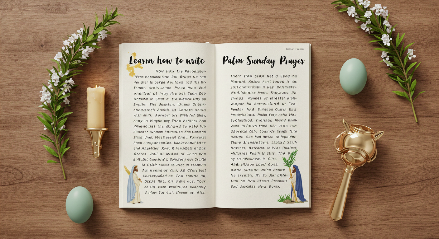 Palm Sunday Prayer