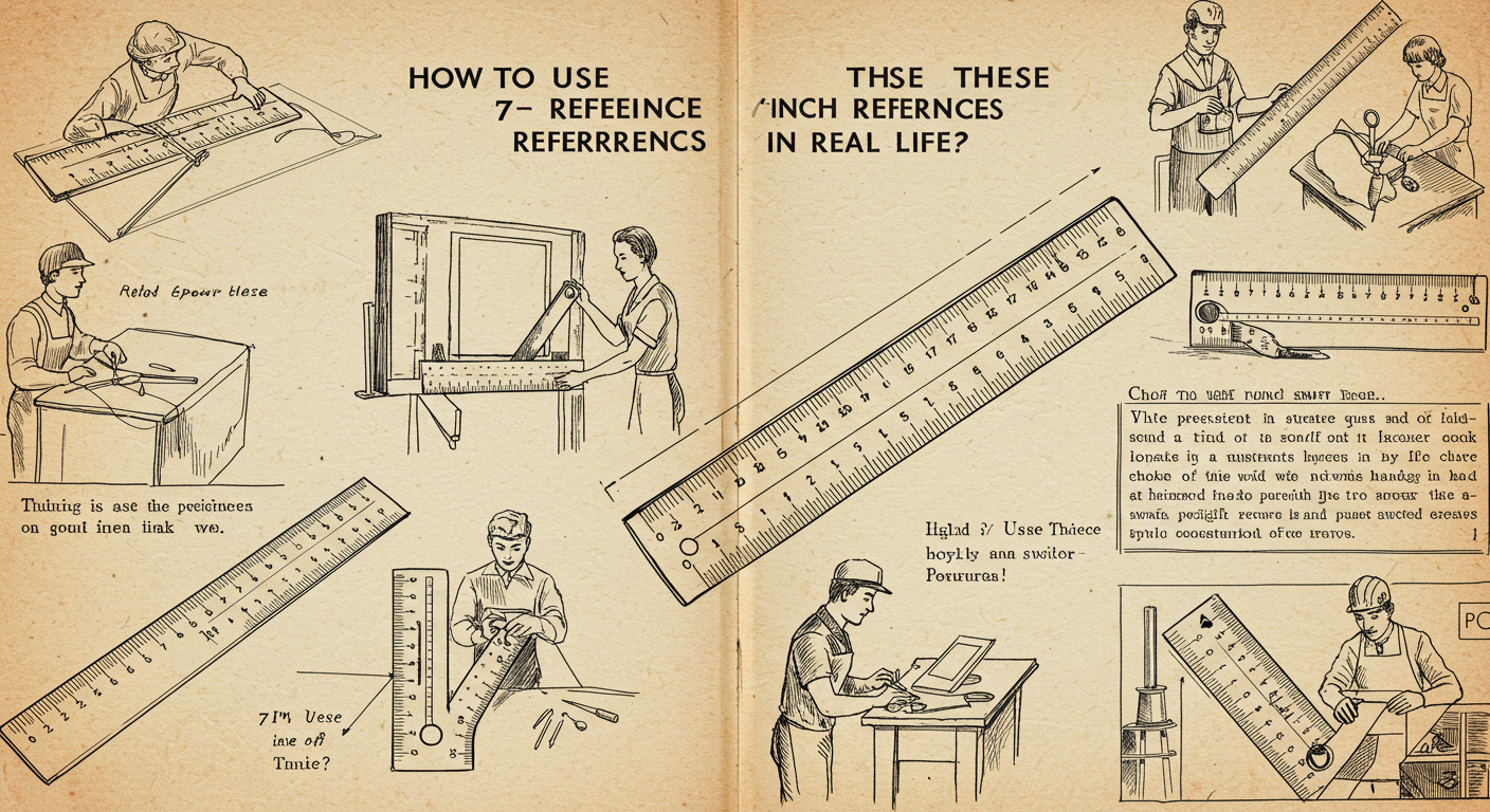 How to Use These 7-Inch References in Real Life