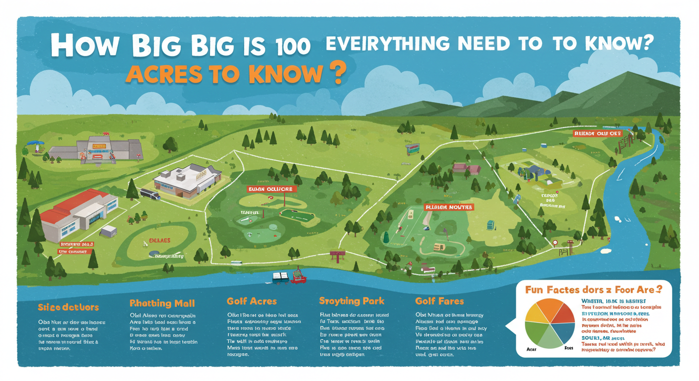 How Big is 100 Acres? Everything You Need to Know