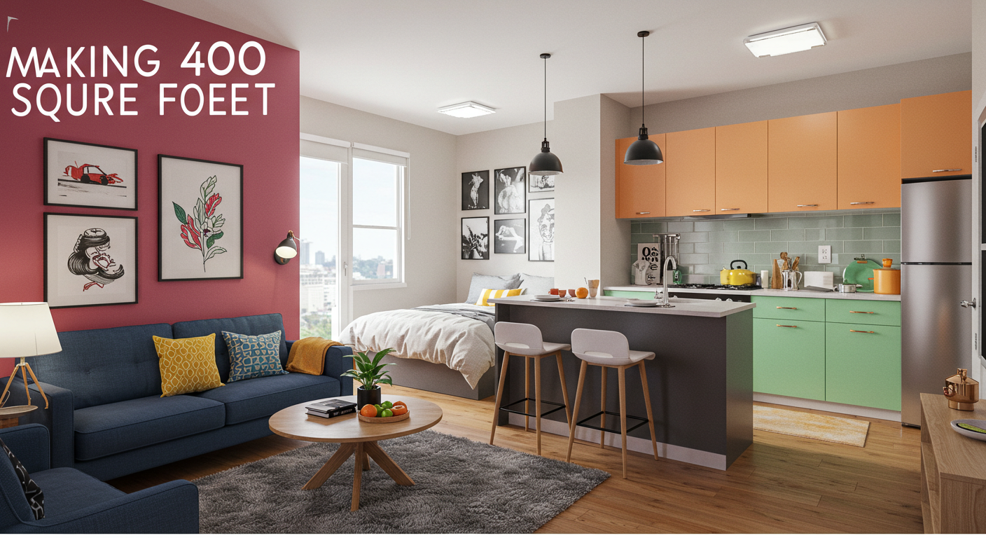 Making 400 Square Feet Yours