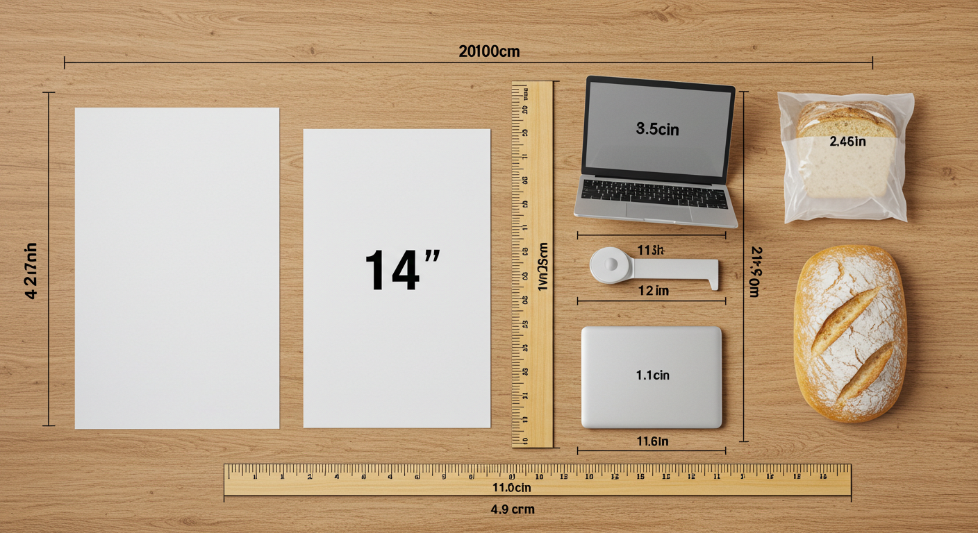 How to Make Size Real: Visualizing 14 Inches