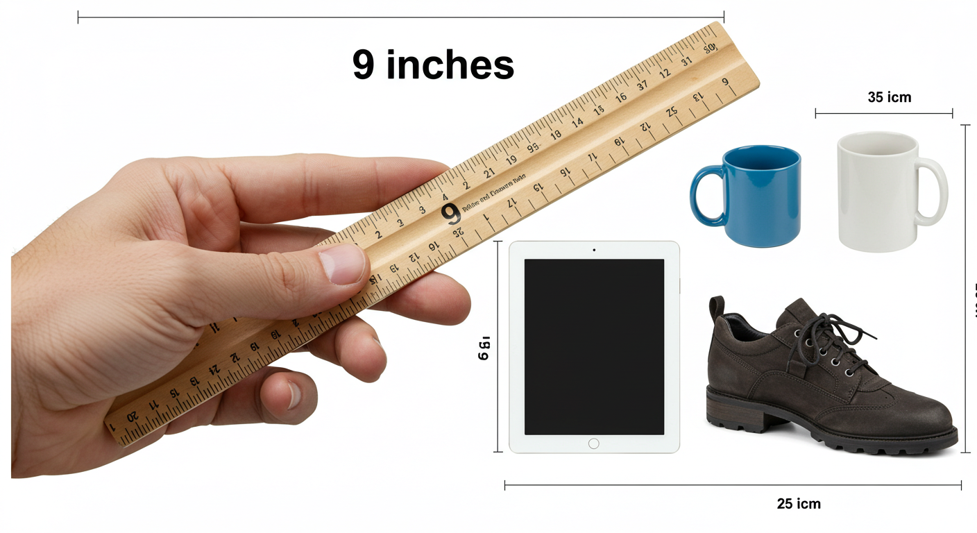How Big Is 9 Inches?