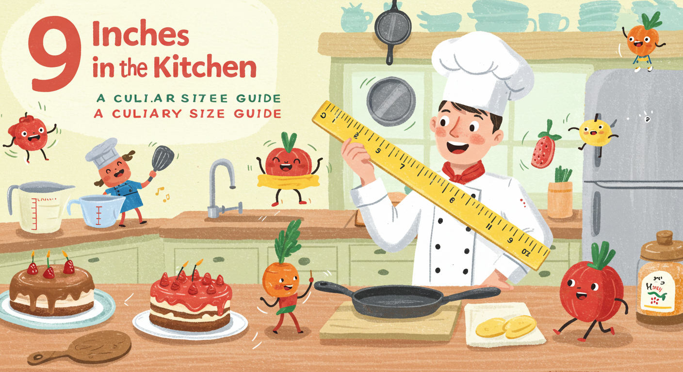 9 Inches in the Kitchen