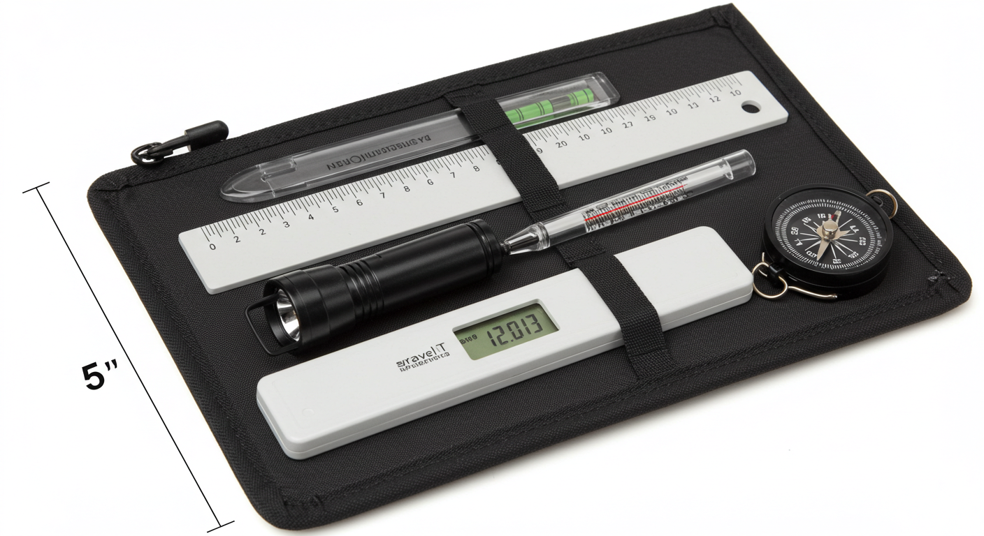 Travel Essentials Measuring 5 Inches